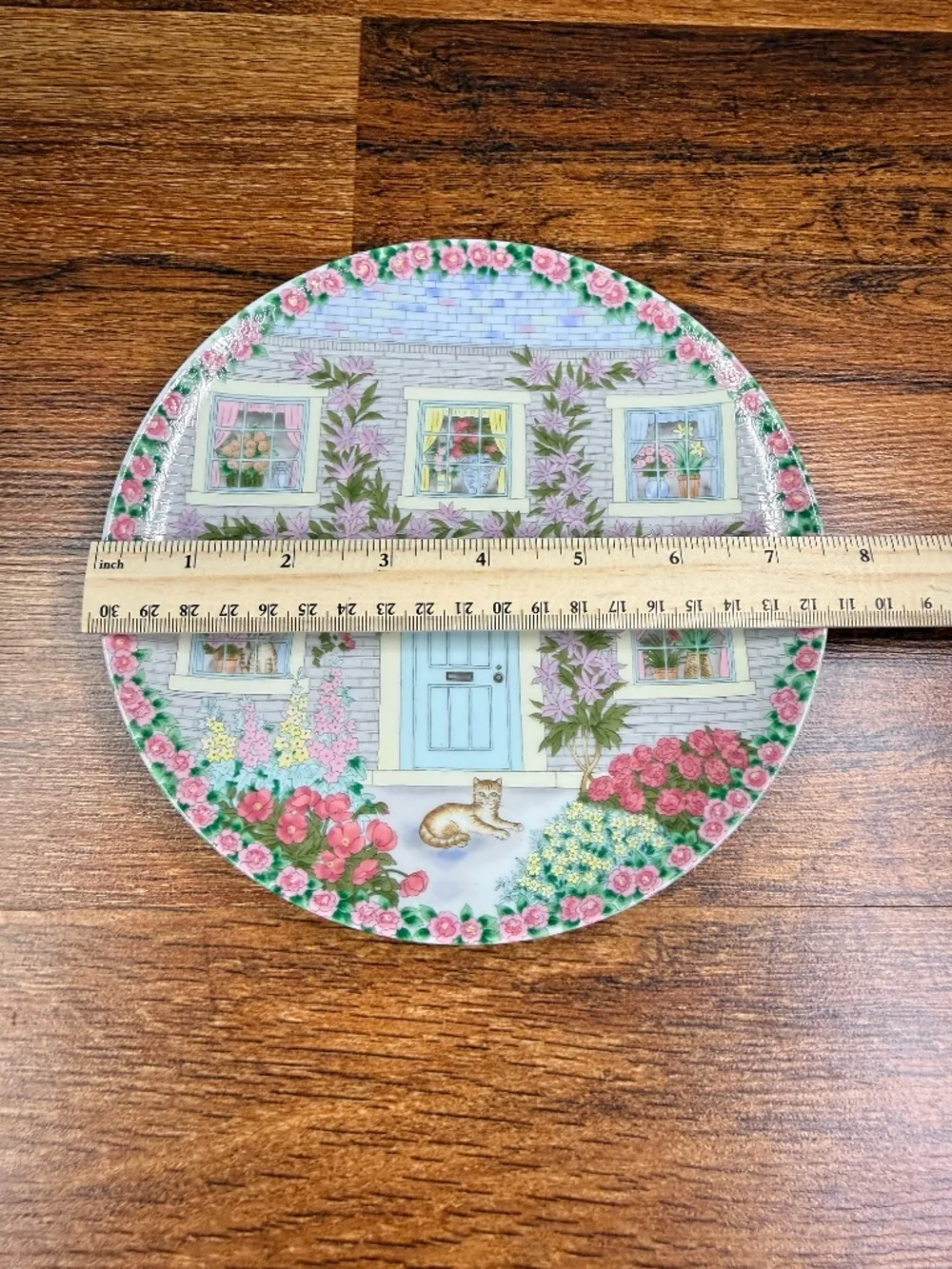 ALBERT KESSLER & CO Collector Cat House Collector Plate